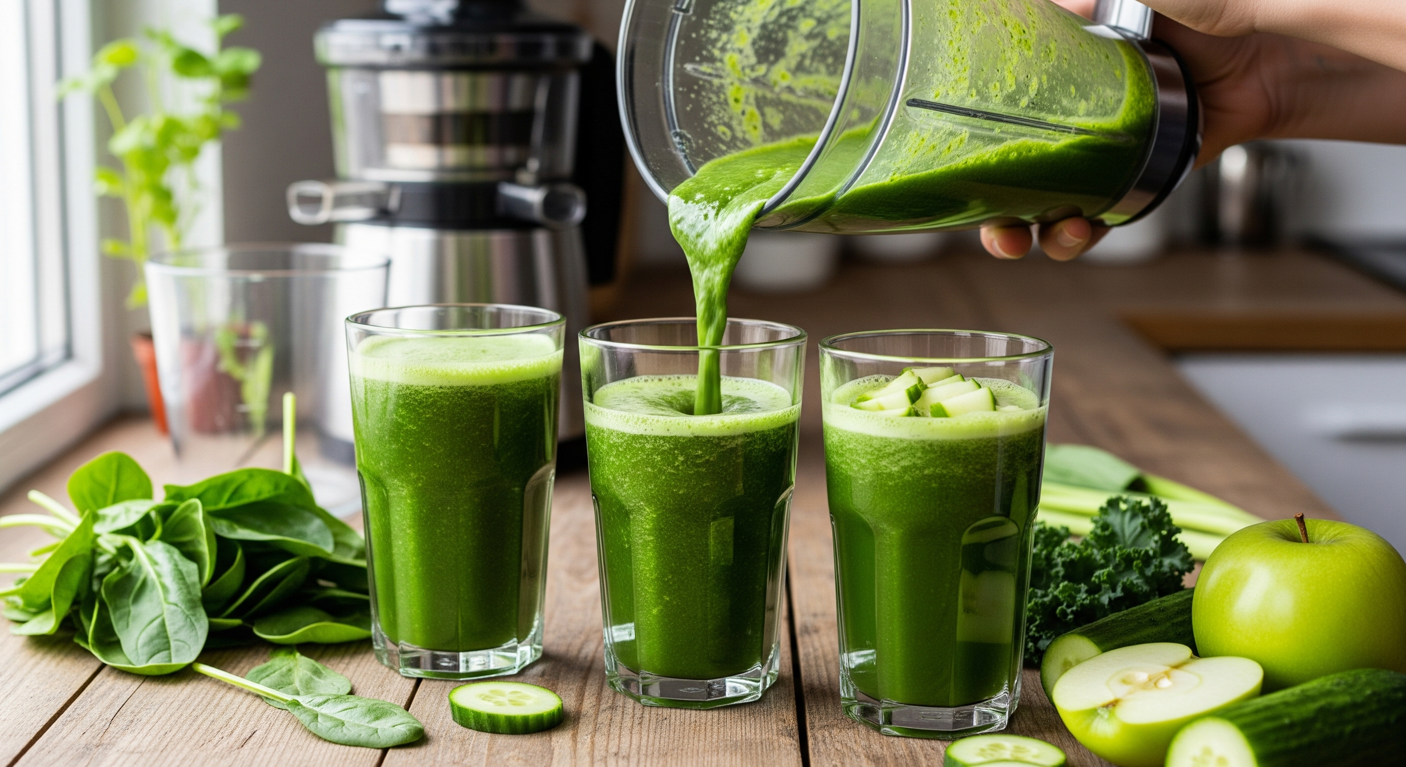 Jugos Verdes Detox: Beneficios de Sumarlos a tu Dieta